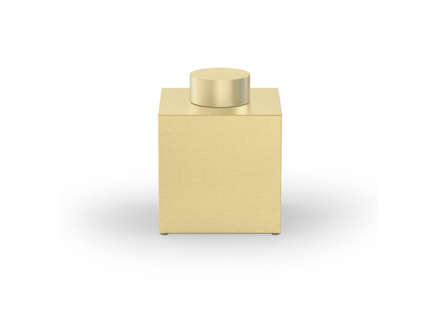 Boîte de rangement avec couvercle 'Century' - Gold matt 24 ct