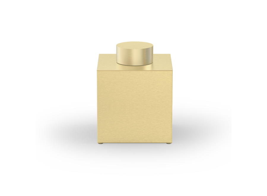 Opbergdoos met deksel 'Century' - Gold matt 24 ct