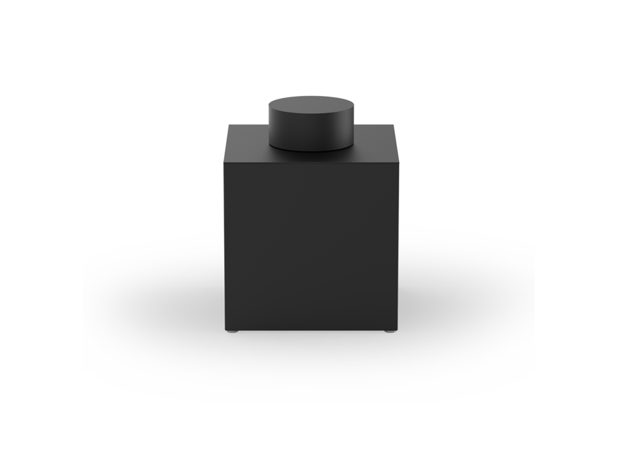 Aufbewahrungsbox mit Deckel 'Century' - Black matt