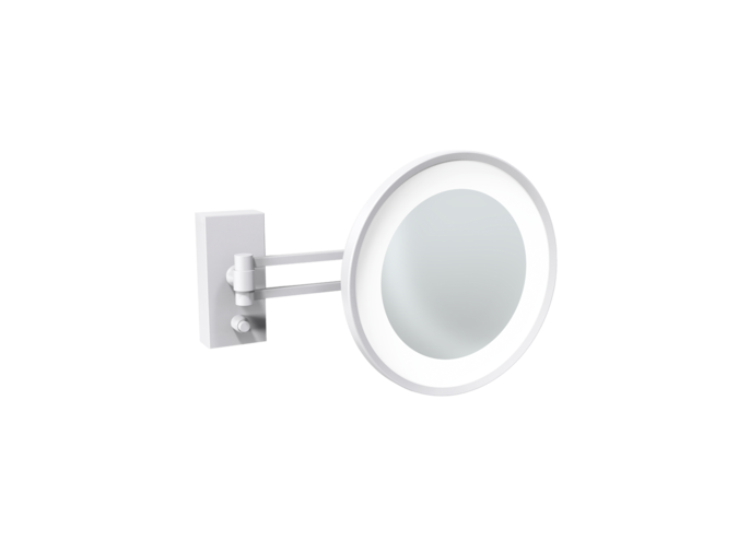 Make up spiegel Century  - Wandbevestiging - White matt