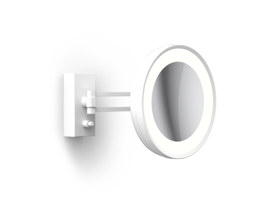 Make up spiegel 'Century'  - Wandbevestiging - White matt