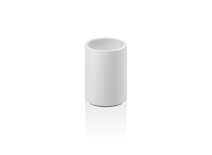 Tumbler Stone - White matt
