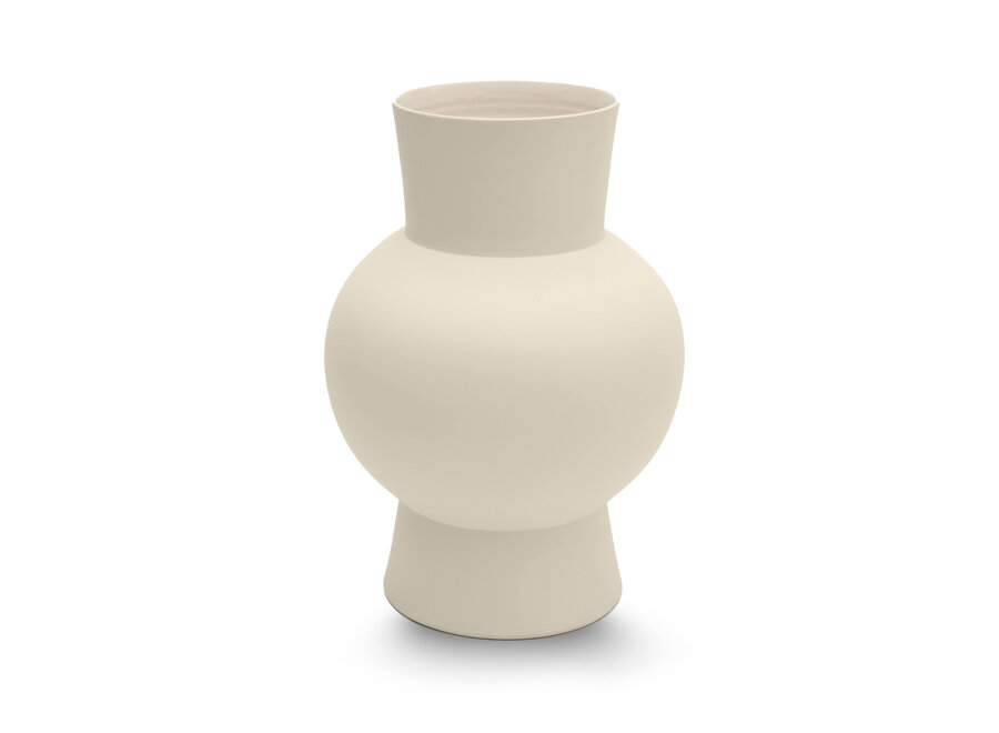 Vase 'Nebula' Sand - L