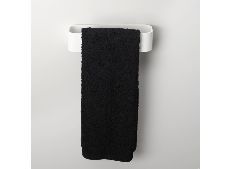 Porte serviette 'Stone' - GTH - White matt