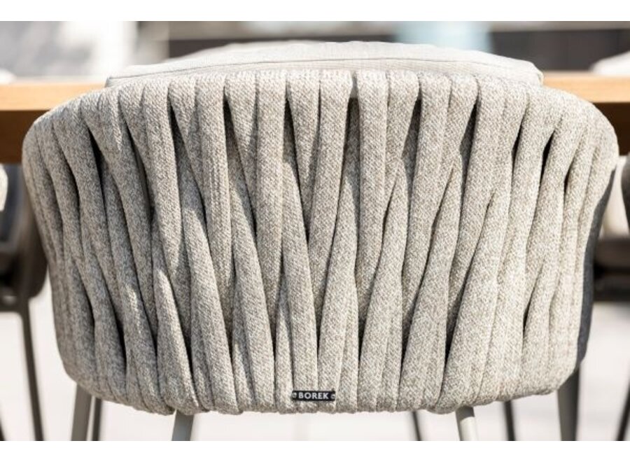 Garden chair 'Genua' - Chalk