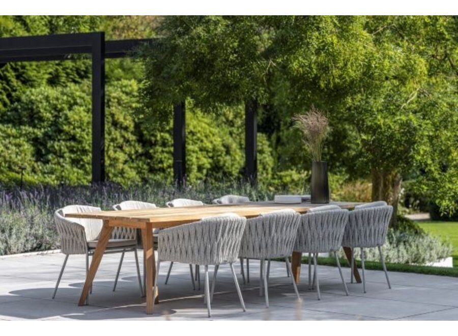 Gartenstuhl 'Genua' - Chalk
