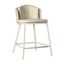 High dining chair 'Genua' - Chalk
