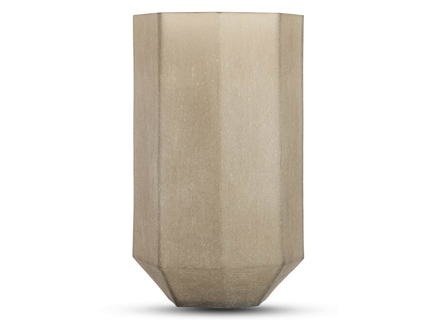 Vaas 'Florence' Frosted Smoke - L