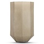 Vase 'Florence' Frosted Smoke - L