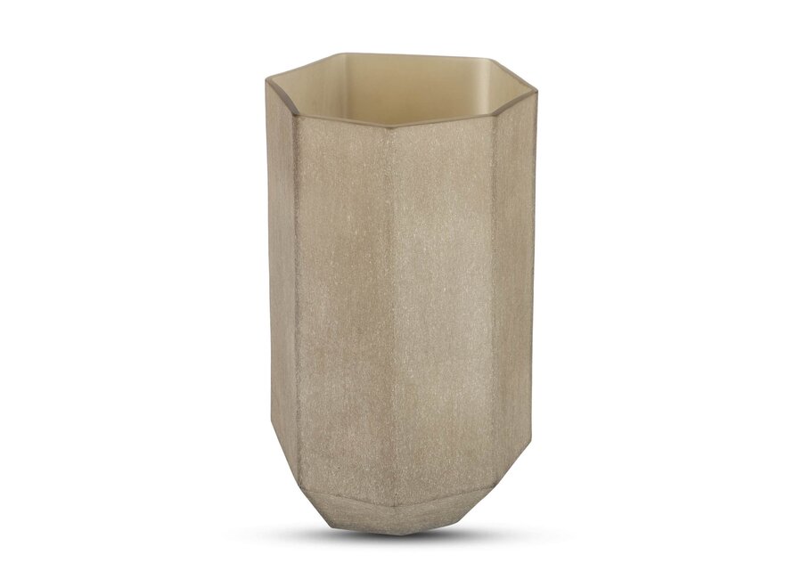 Vaas 'Florence' Frosted Smoke - L
