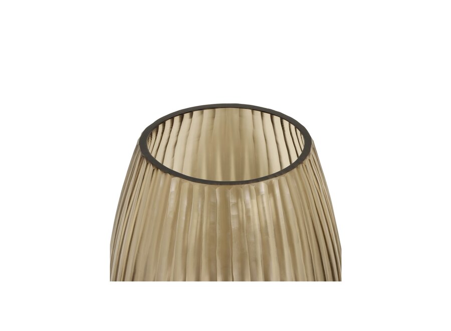 Windlicht 'Lumina' Smoke - S