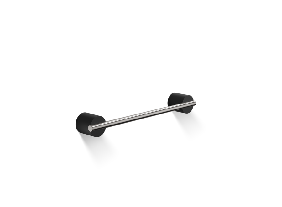 Handdoekrek 'Stone' - HTE - Black / Stainless Steel matt