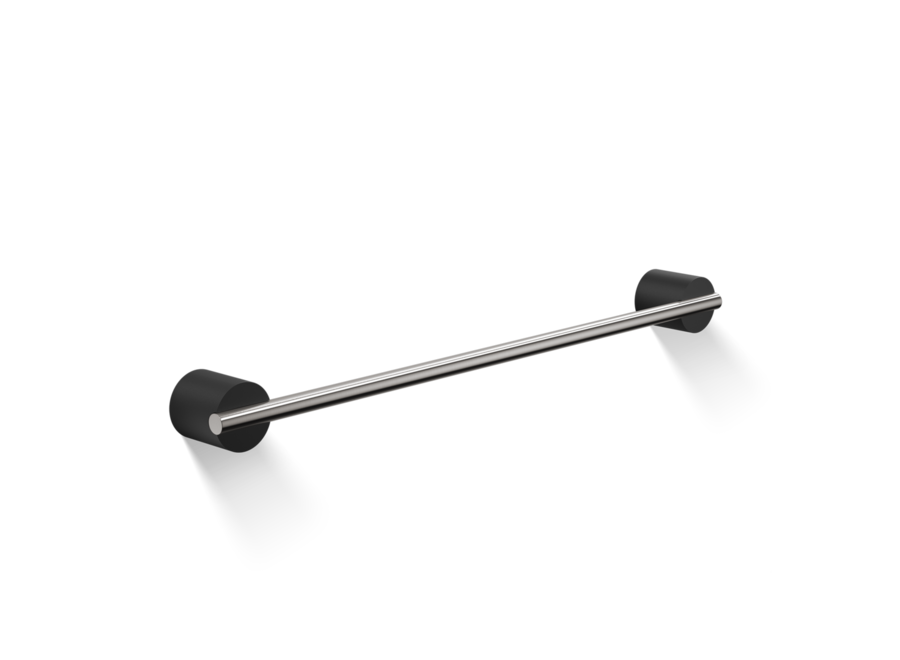 Handdoekrek 'Stone' - HTE - Black / Stainless Steel matt