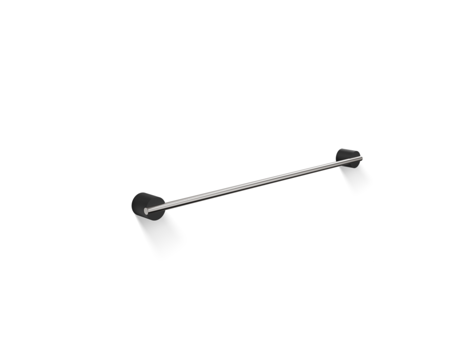 Handdoekrek 'Stone' - HTE - Black / Stainless Steel matt