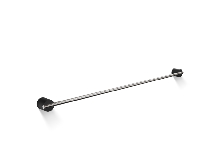 Handdoekrek 'Stone' - HTE - Black / Stainless Steel matt