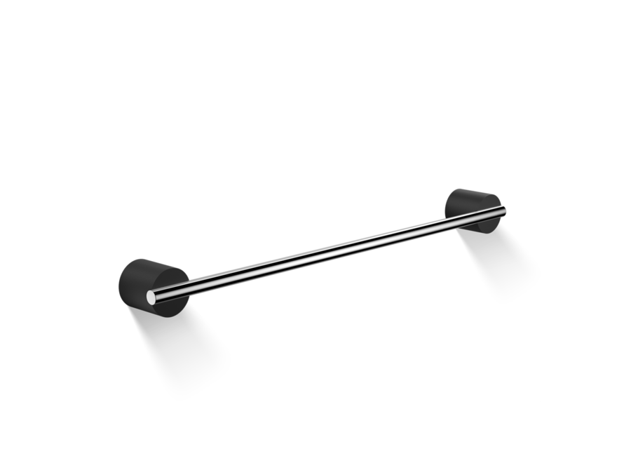 Handdoekrek 'Stone' - HTE - Black matt / Chrome
