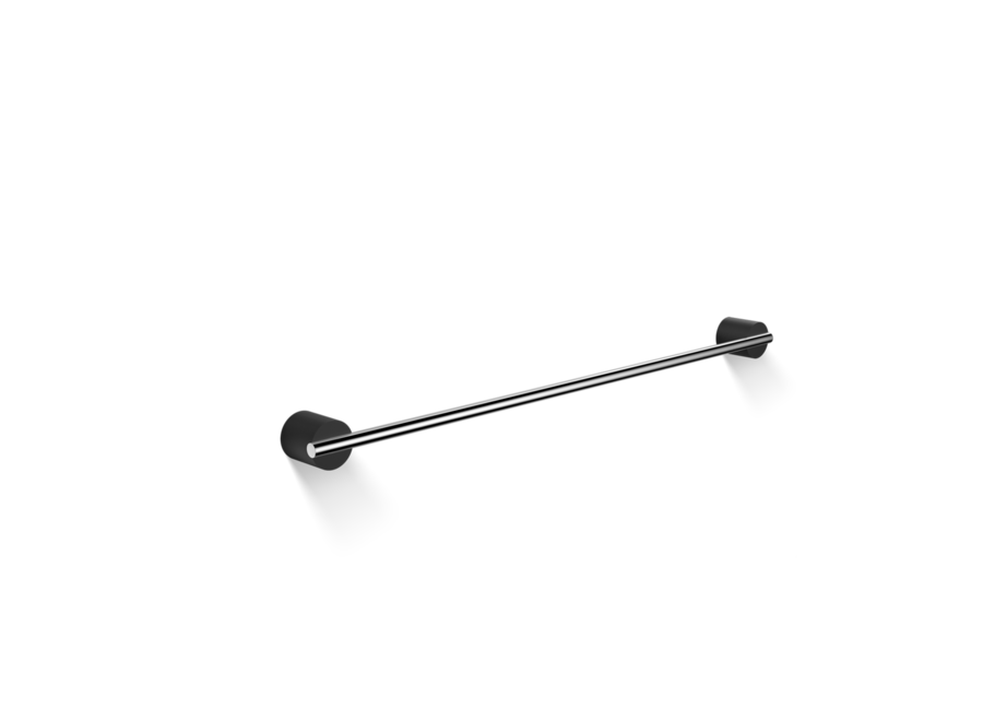 Handdoekrek 'Stone' - HTE - Black matt / Chrome