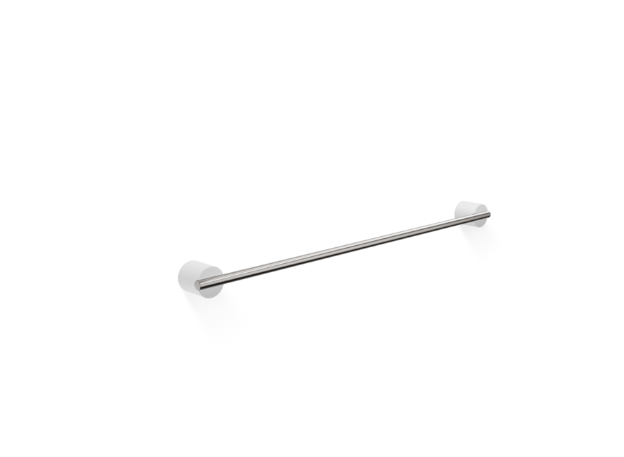 Handdoekrek 'Stone' - HTE - White / Stainless steel matt