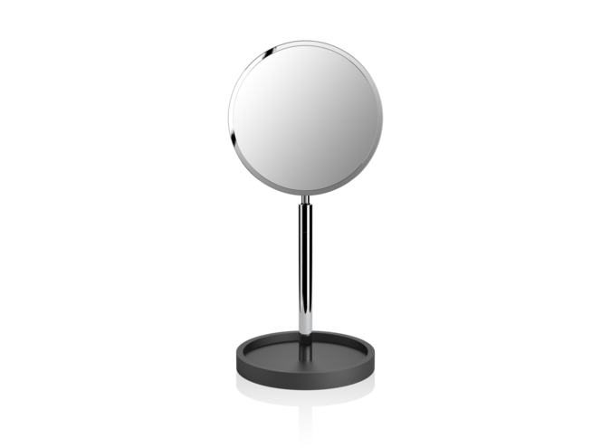 Make up spiegel Stone - Black matt / Chrome