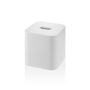 Tissue box  'Stone'  - White matt
