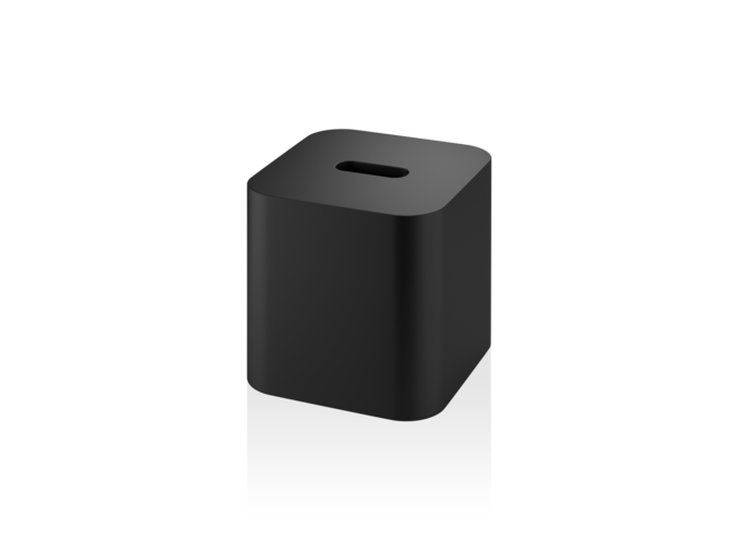 Taschentuchbox Stone - Black matt