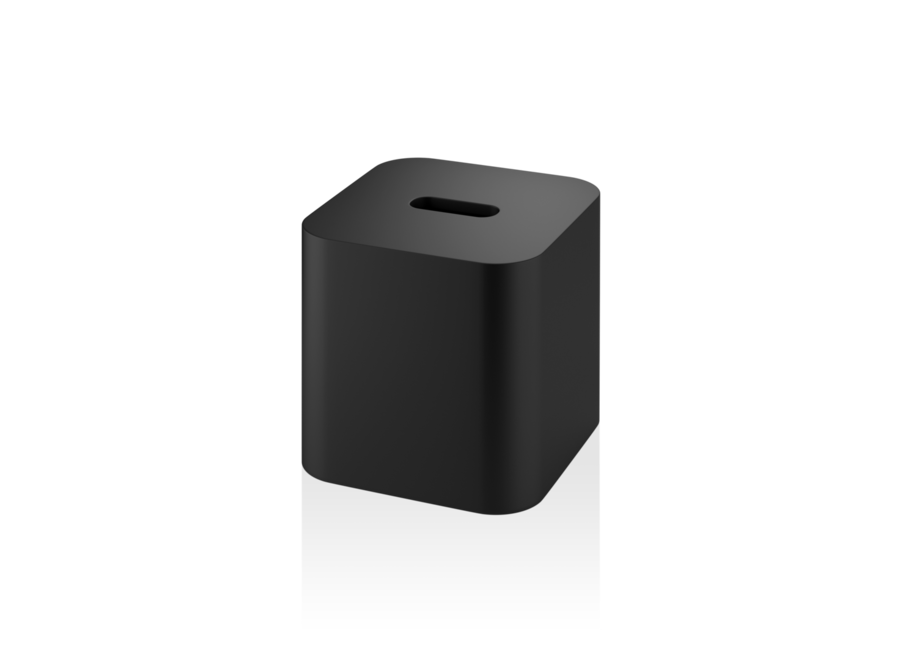Taschentuchbox Stone - Black matt