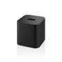 Taschentuchbox 'Stone'  - Black matt
