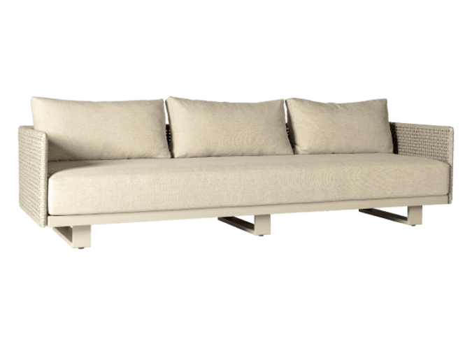 Canapé de salon 'Volterra' - White Taupe