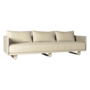 Lounge sofa 'Volterra' - White Taupe