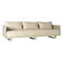 Loungesofa 'Volterra' - White Taupev