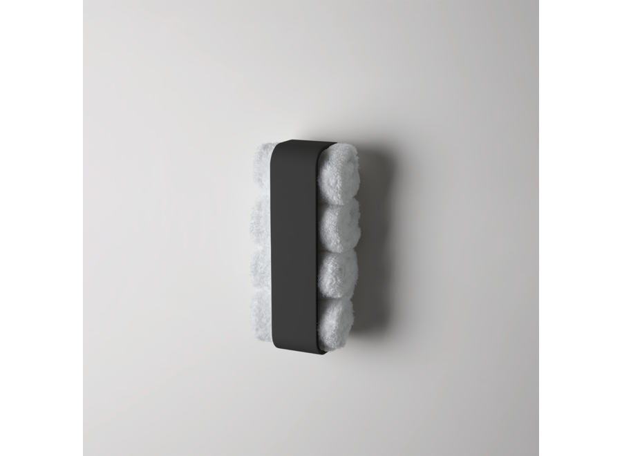 Towel rail 'Stone' - GTH - Black matt