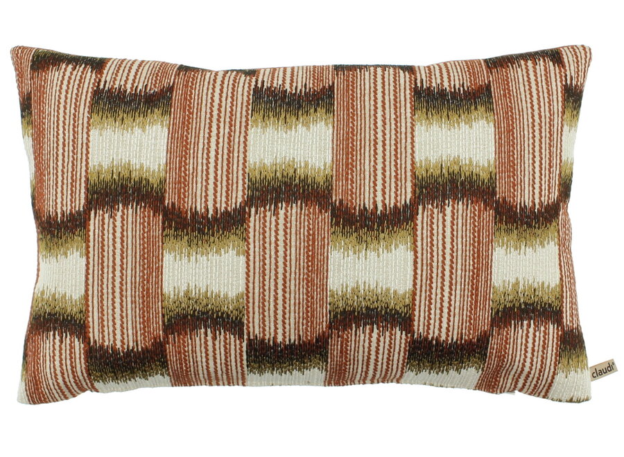 Decorative cushion Ikela Exclusive Brique
