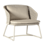Lounge chair 'Ravenna' - Linen