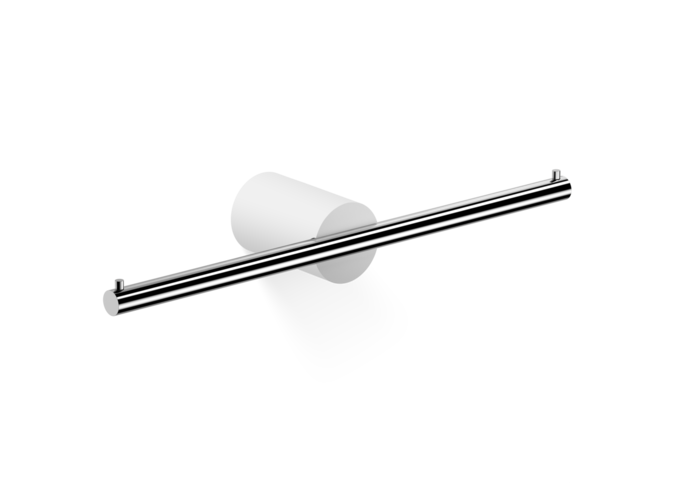 Toiletrolhouder Stone TPH2 - White matt / Chrome