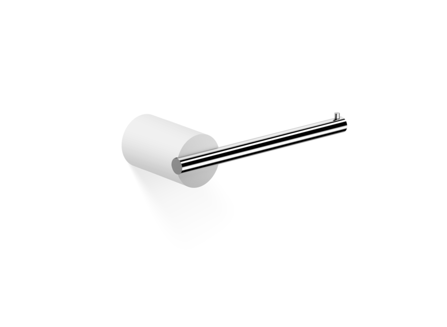Toilet paper holder Stone TPH - White matt / Chrome