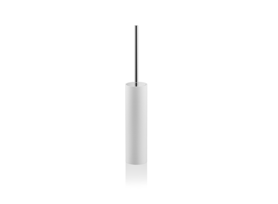 Set de brosses de toilette Stone SBG - White matt / Chrome