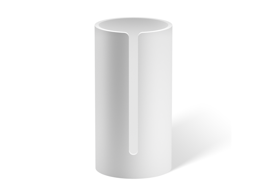 Spare Toilet paper holder 'Stone' - White matt
