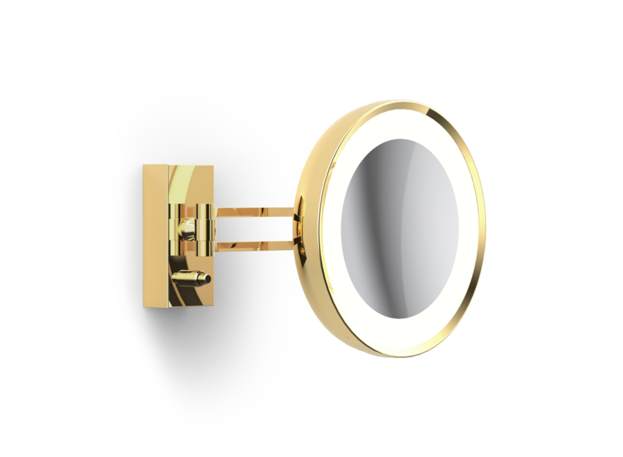 Make up spiegel 'Century'  - Wandbevestiging - Gold