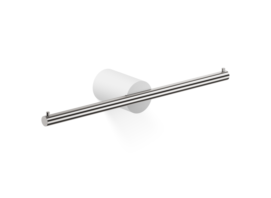 Porte-papier 'Stone' TPH2 - White / Stainless steel matt