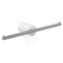Toilettenpapierhalter 'Stone'  TPH2 - White / Stainless steel matt