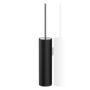 Toilettenbürstengarnitur 'Stone'   - Wandmontage - Black matt / Chrome