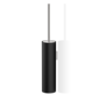 Toiletborstelset 'Stone'  - Wandbevestiging - Black / Stainless Steel matt