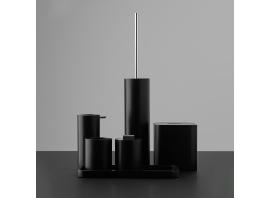 Dienblad 'Stone'  - Black matt