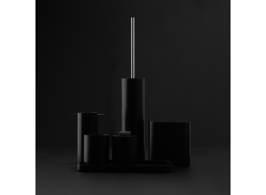 Dienblad 'Stone'  - Black matt
