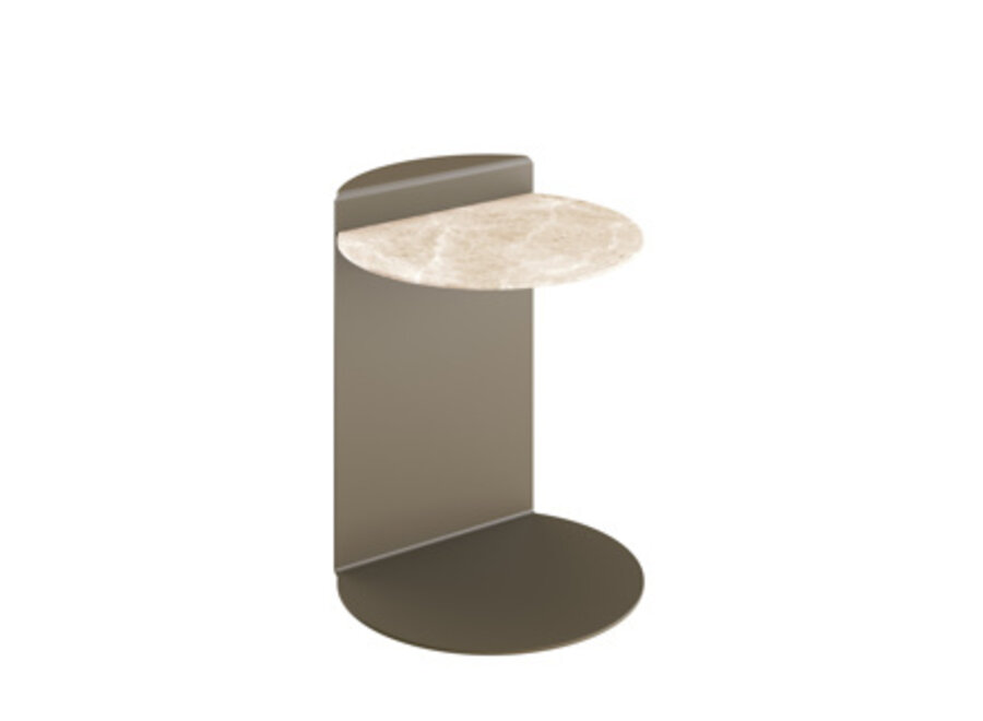 Table d'appoint 'Marion' - Diamond Cream
