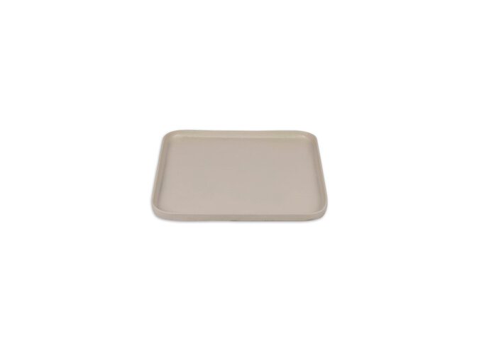 Square tray 'Lyom' - Sand