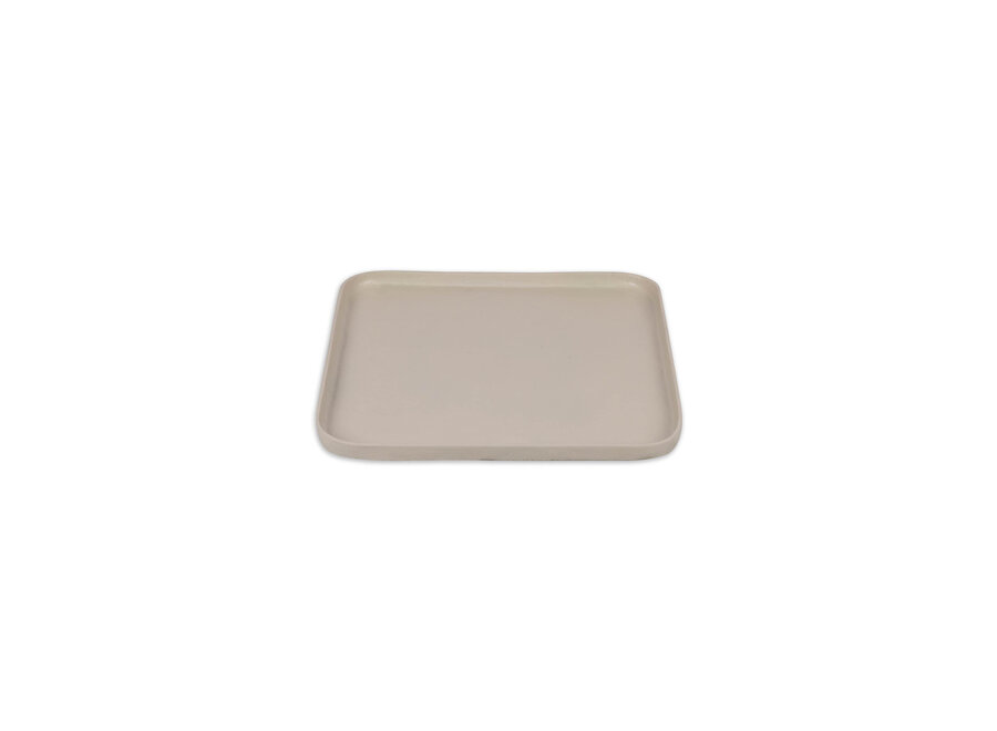 Square tray 'Lyom' - Sand