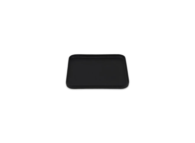 Square tray 'Lyom' - Black