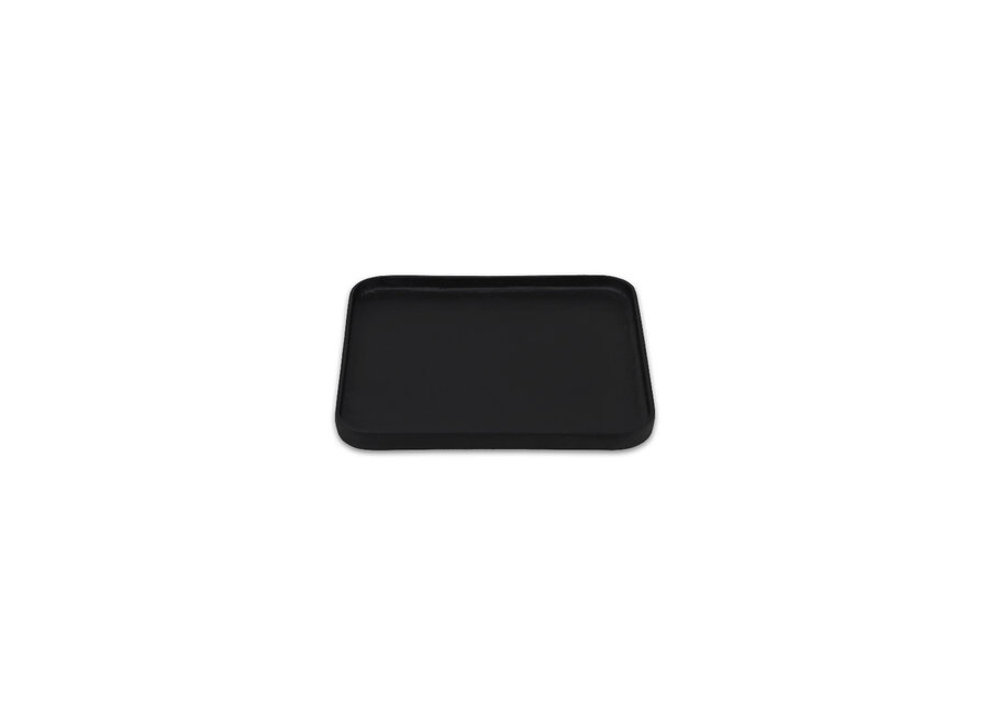 Square tray 'Lyom' - Black