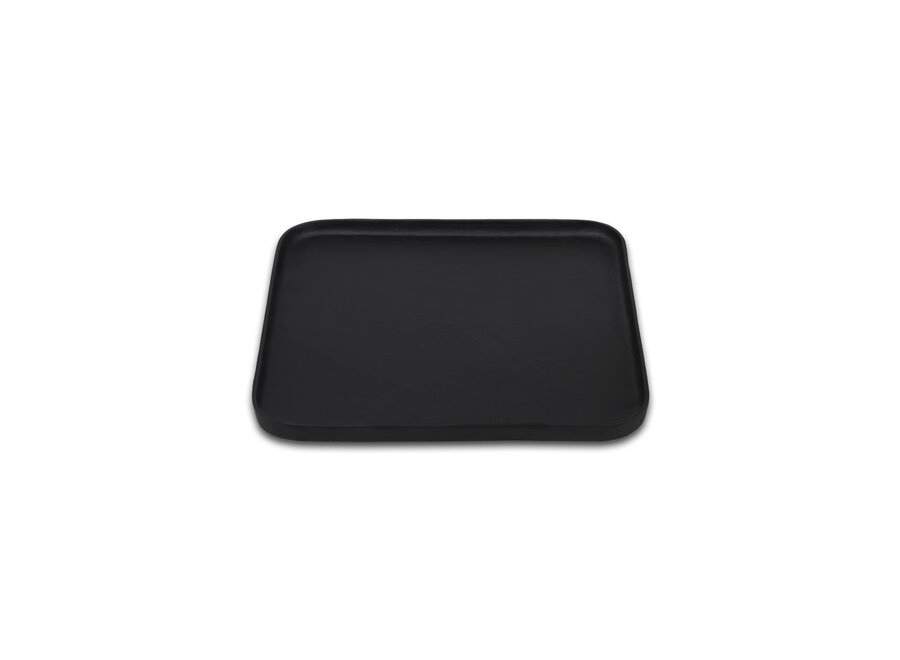 Square tray 'Lyom' - Black